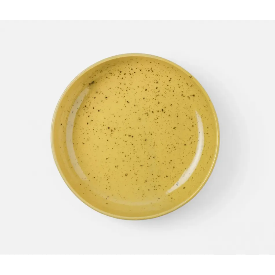 Marcus Chartreuse Salt Glaze, Round Serving Bowl, Stoneware, Large, Pack of 2