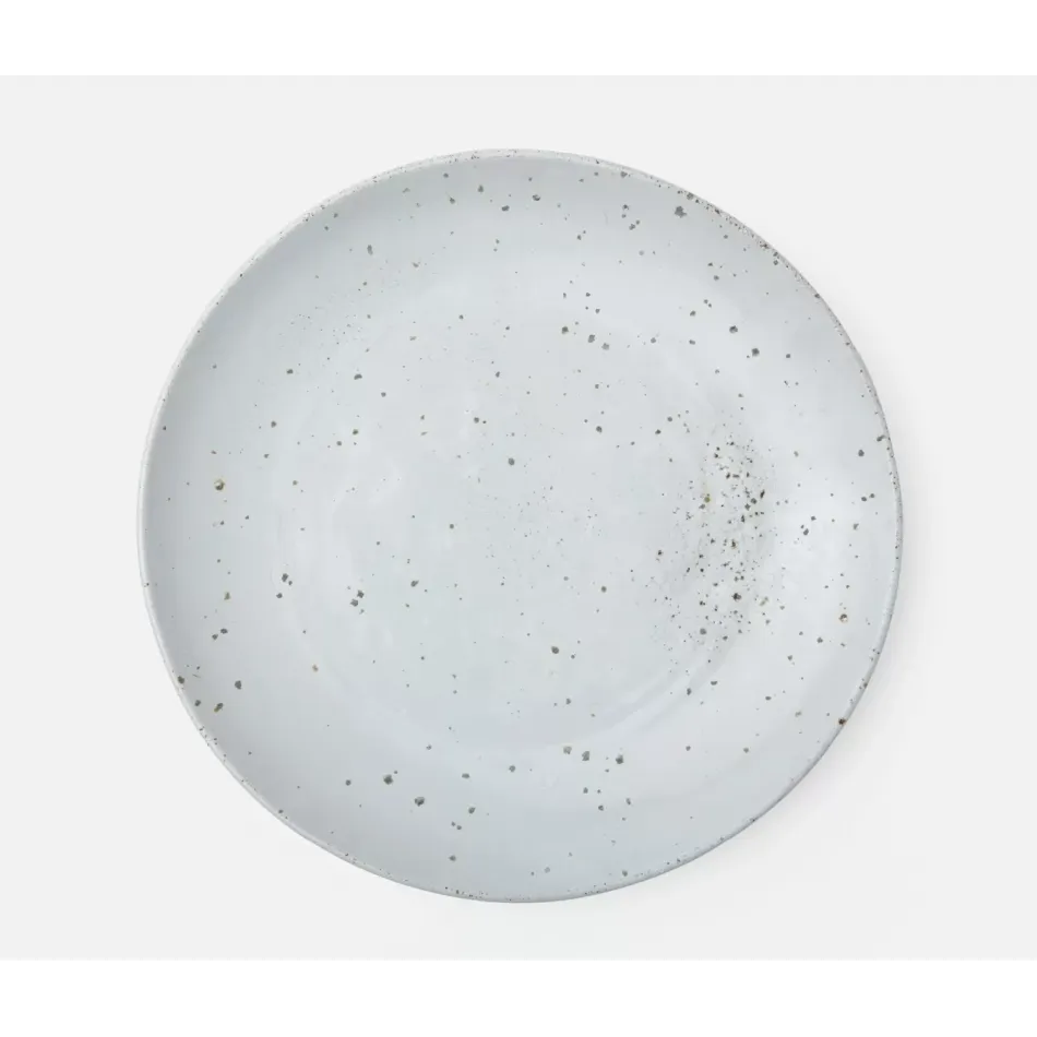 Marcus White Salt Glaze Cloche Serving Platter Stoneware Large