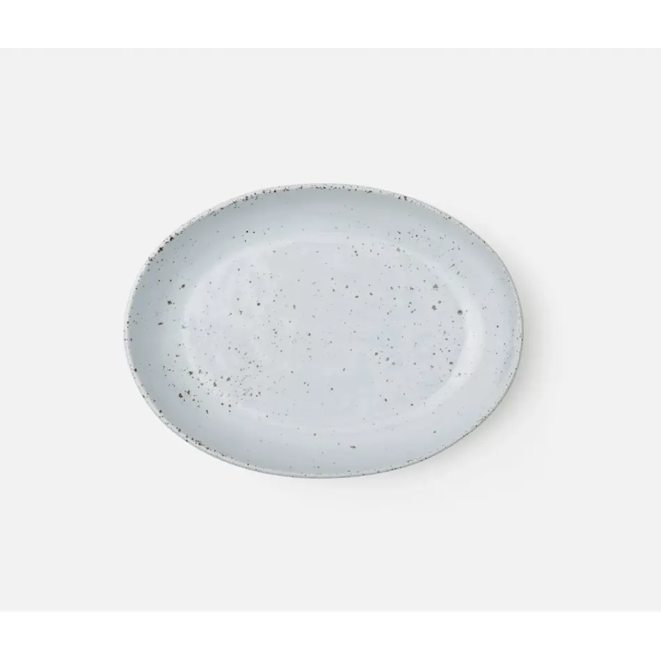 Marcus White Salt Glaze Oval Serving Platter Small, Pack of 2