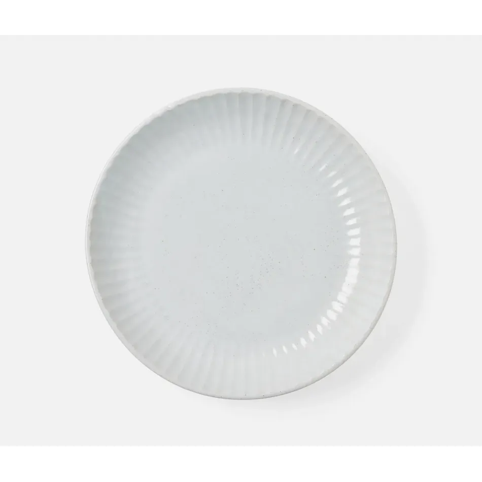 Nathalie Matte White, Scallop Design, Round Serving Platter, Small, Pack of 2