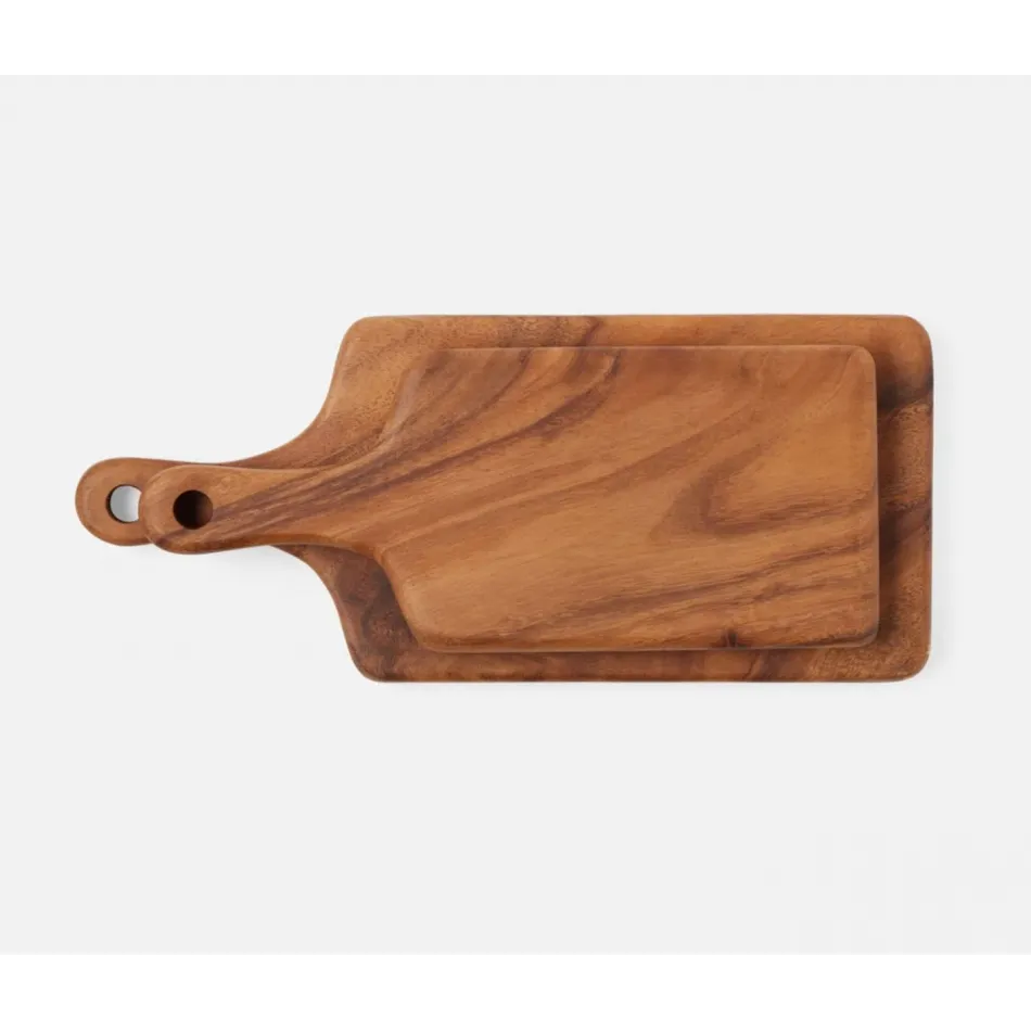 Paola Natural, Acacia Serving Boards, Small and Large, Set/2