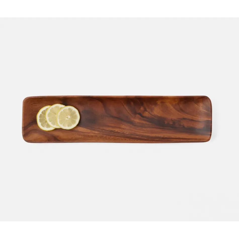 Sacha Natural Serving Trays, Large, 16x4x1, Pack of 3