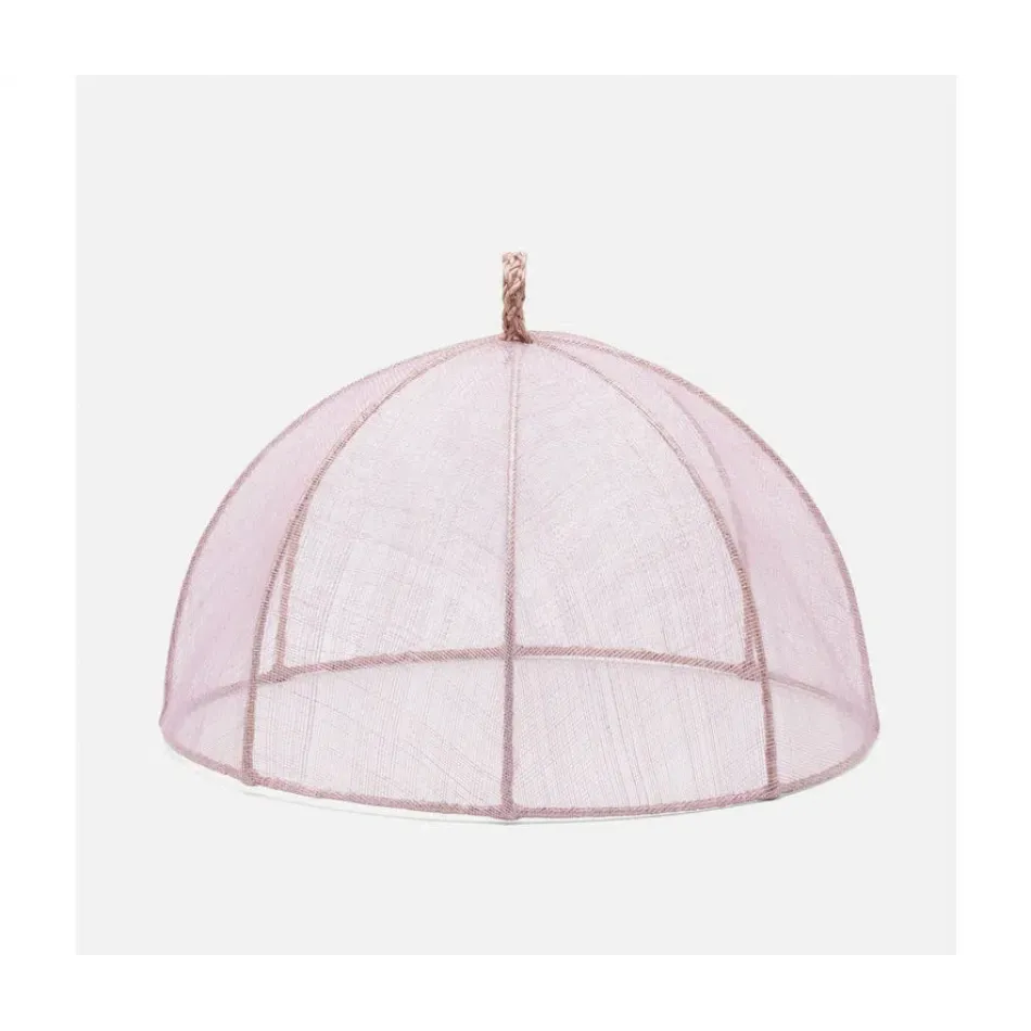 Rachel Lavender, Food Cover for Salad Plate, Sinamay, 9"D, Pack of 4