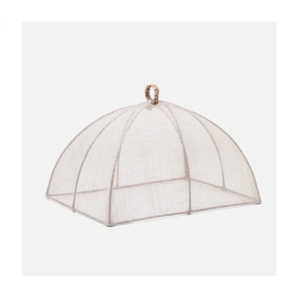 Rachel Sand, Food Cover, Rectangular, Sinamay, Set/2