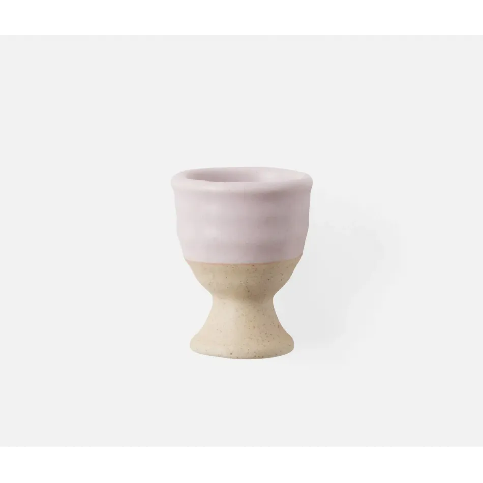 Rivka Pink Salt Glaze, Egg Holder, Stoneware, Pack of 4