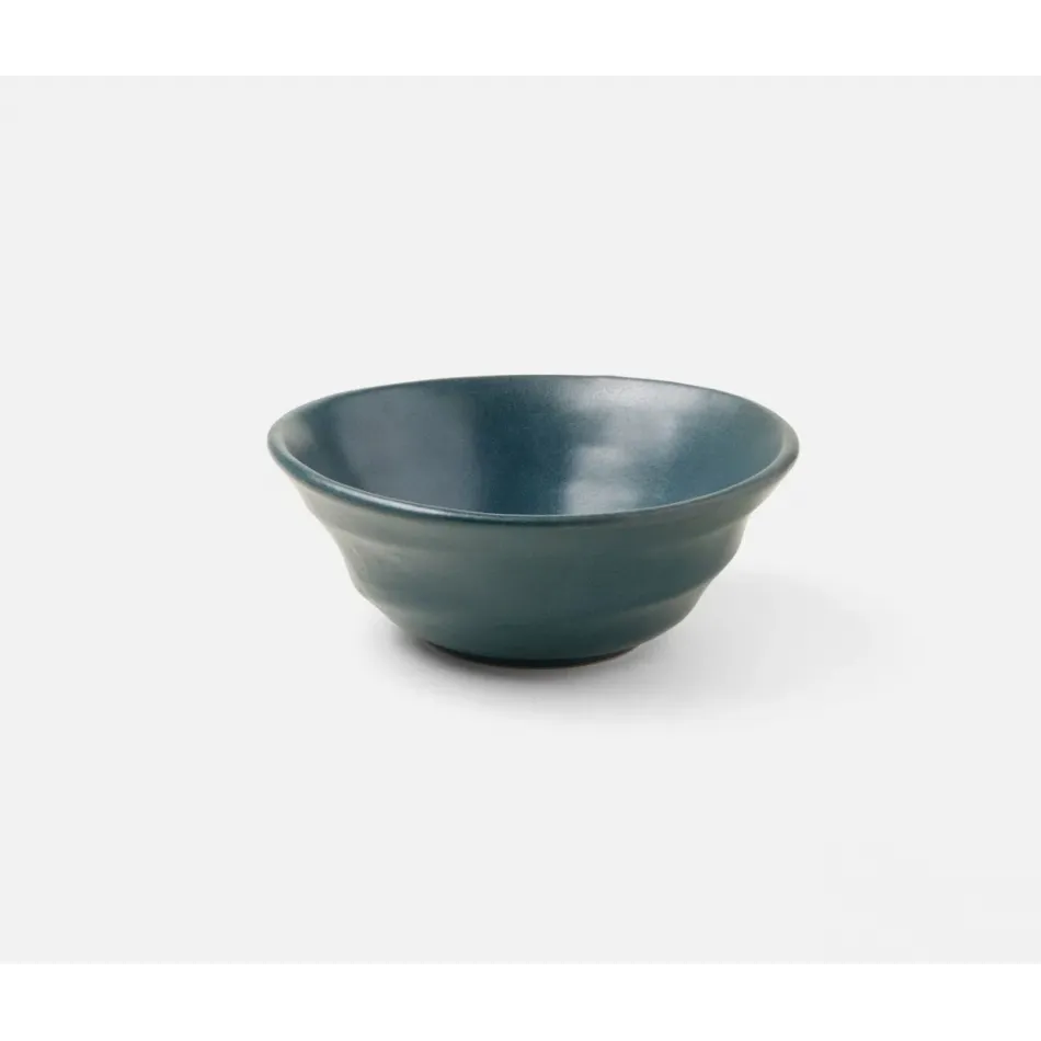Marcus Midnight Teal, Cereal/Ice Cream Bowl, Stoneware, Pack of 4