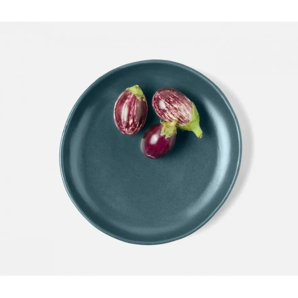 Marcus Midnight Teal, Salad/Dessert Plate, Stoneware, Pack of 4