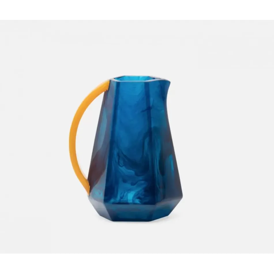 Megan Small Cobalt/Marigold Pitcher