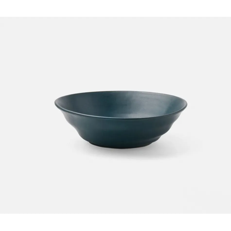 Marcus Midnight Teal, Tapered Serving Bowl, Stoneware, Small, Pack of 2