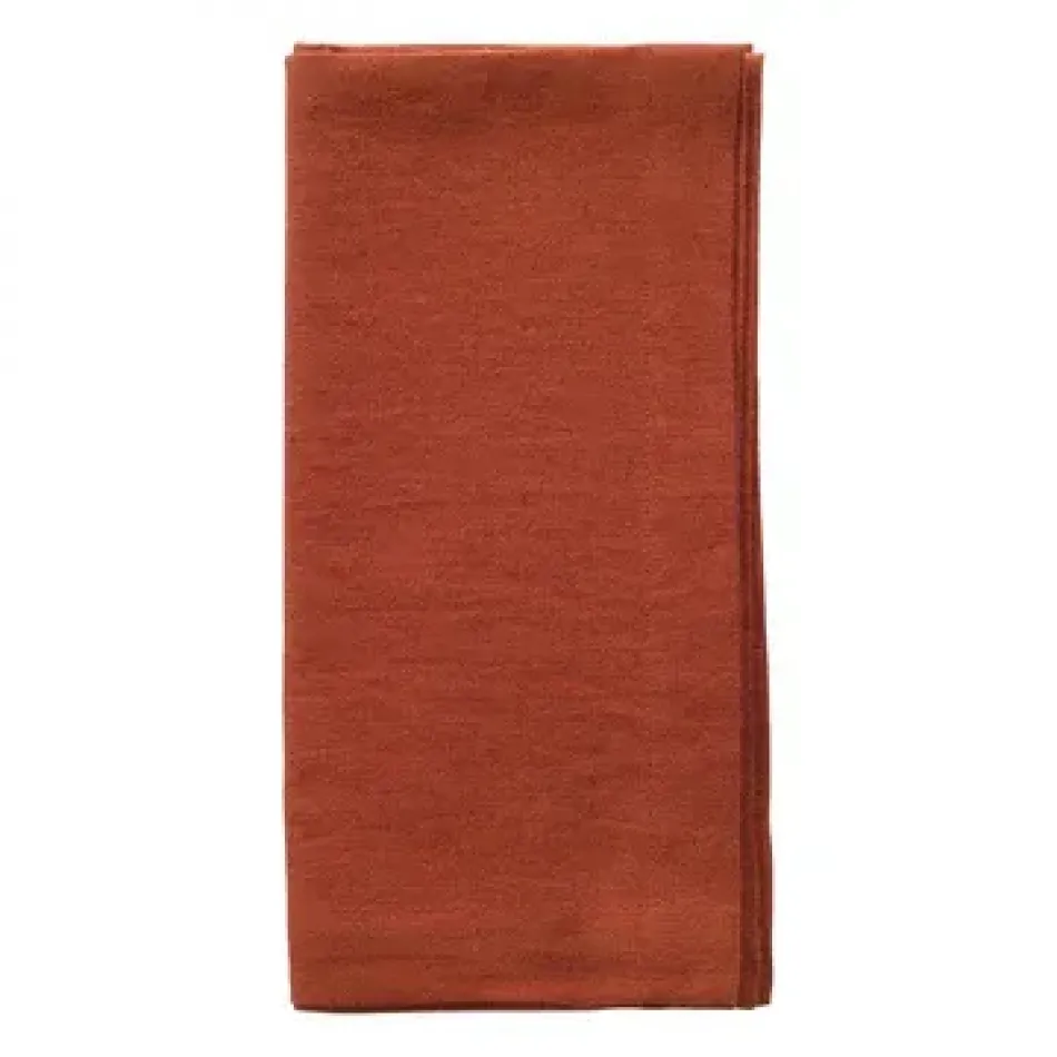 Amalfi Burnt Orange Napkin 21" Pack of 4