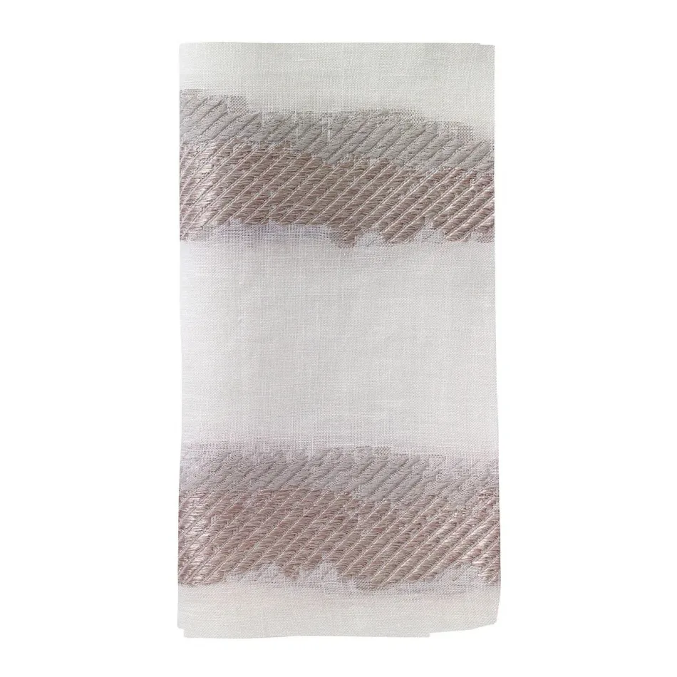 Brushstroke Silver 21" Napkins, Set of 4