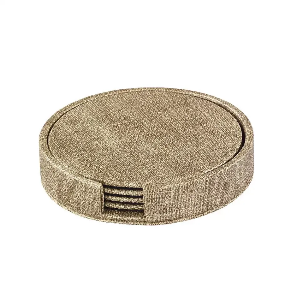 Luster Sand Boxed Coaster, Set of 4