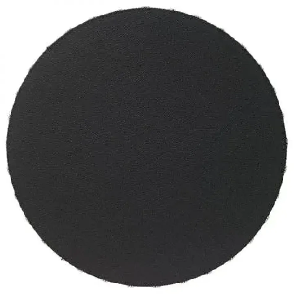 Charm Black Silver Placemat 16" Pack of 4