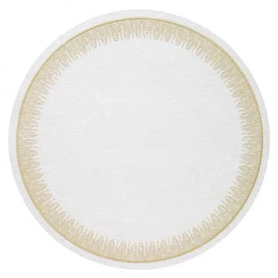 Flare Gold Placemats, Set of 4