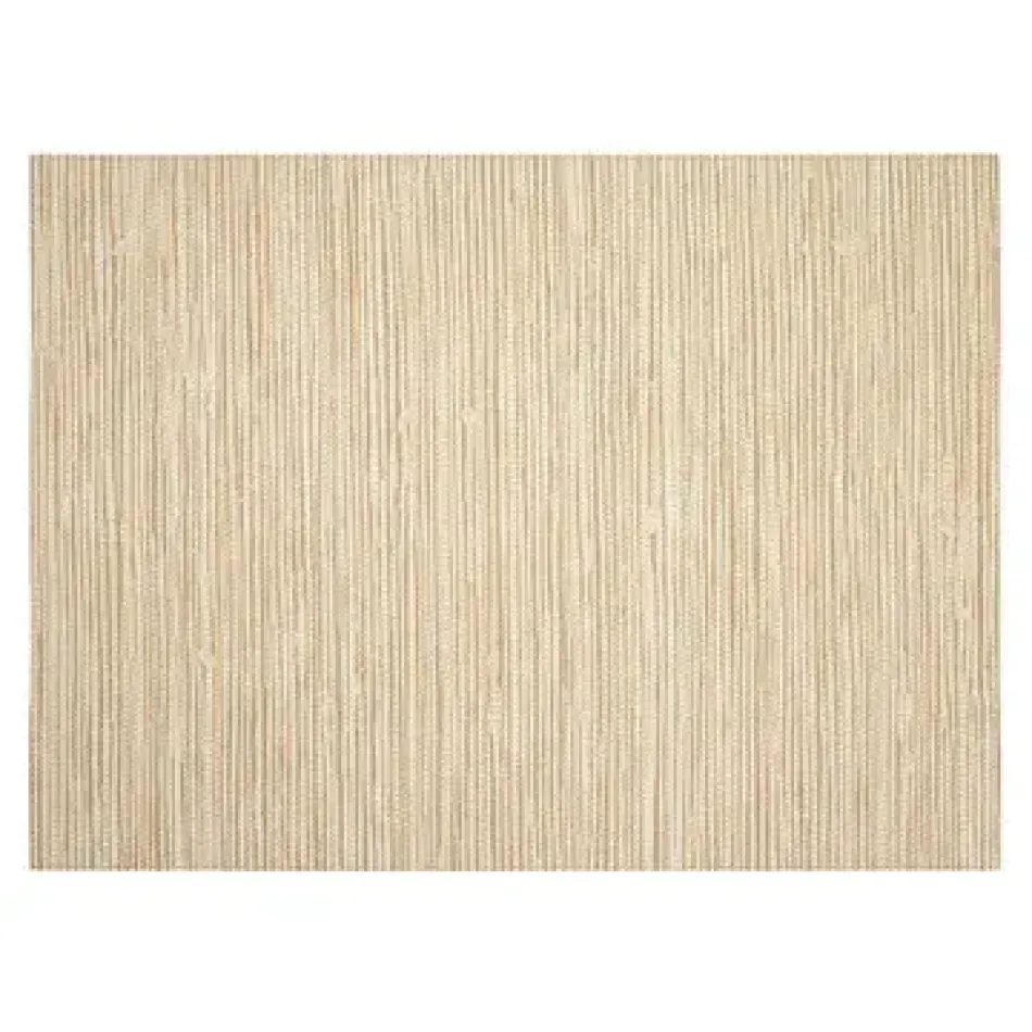 Grasscloth Latte Rectangle Placemat 13"x18" Pack of 4