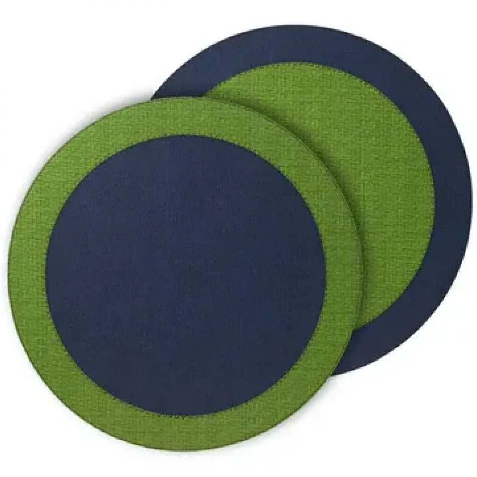 Halo Grass Navy Placemat Pack of 4