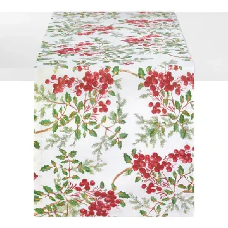 Holly Berry Runner 90"