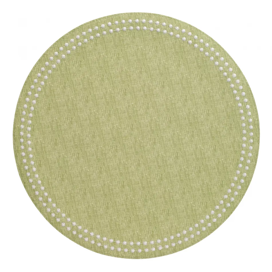 Pearls Fern White Placemat, Set of 4