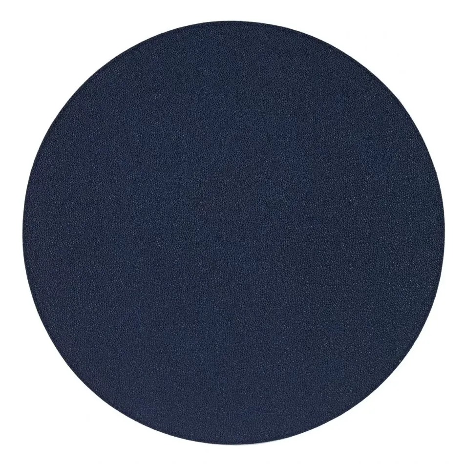 Skate Navy 16" Round Placemat, Set of 4