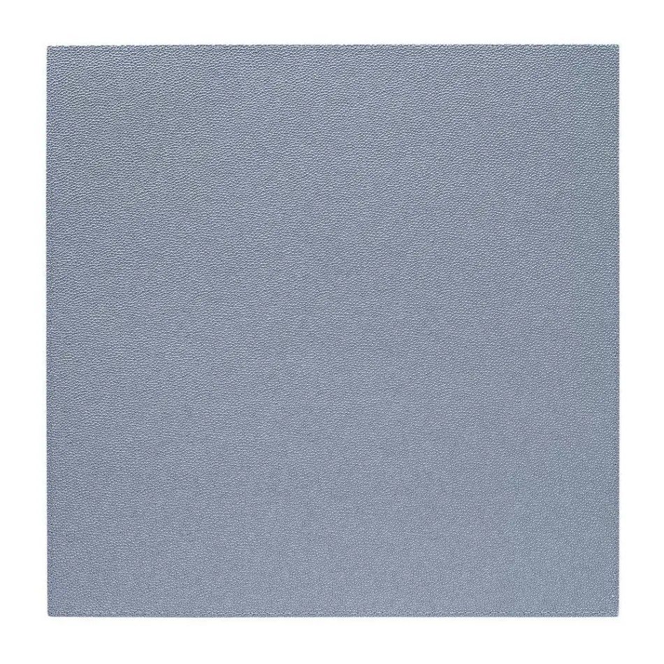 Skate Ice Blue 15" Square Placemat, Set of 4