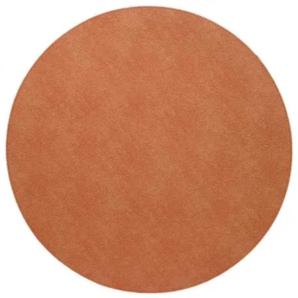 Presto Terracotta Round Placemat 15" Pack of 4