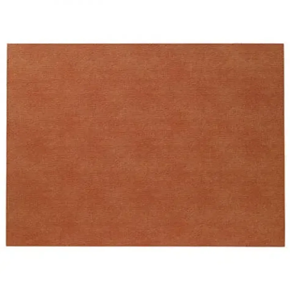 Presto Terracotta Rectangle Placemat 13"x18" Pack of 4