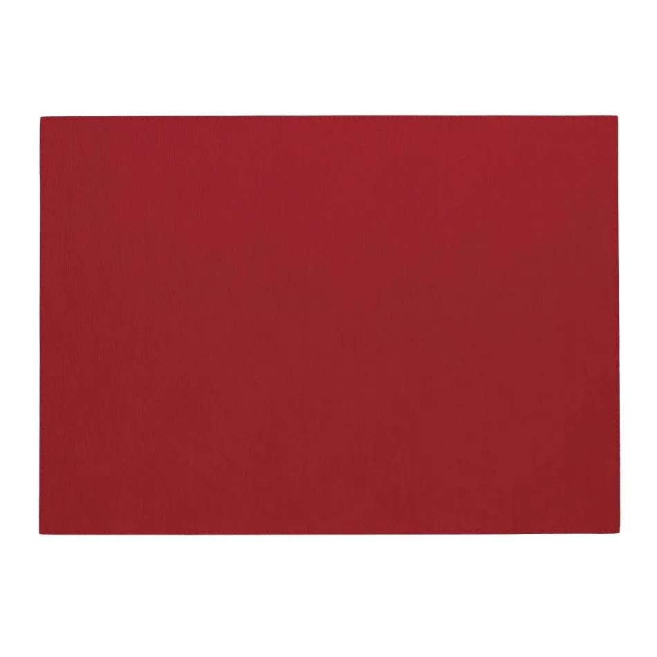 Presto Red 13" x 18" Placemat, Set of 4
