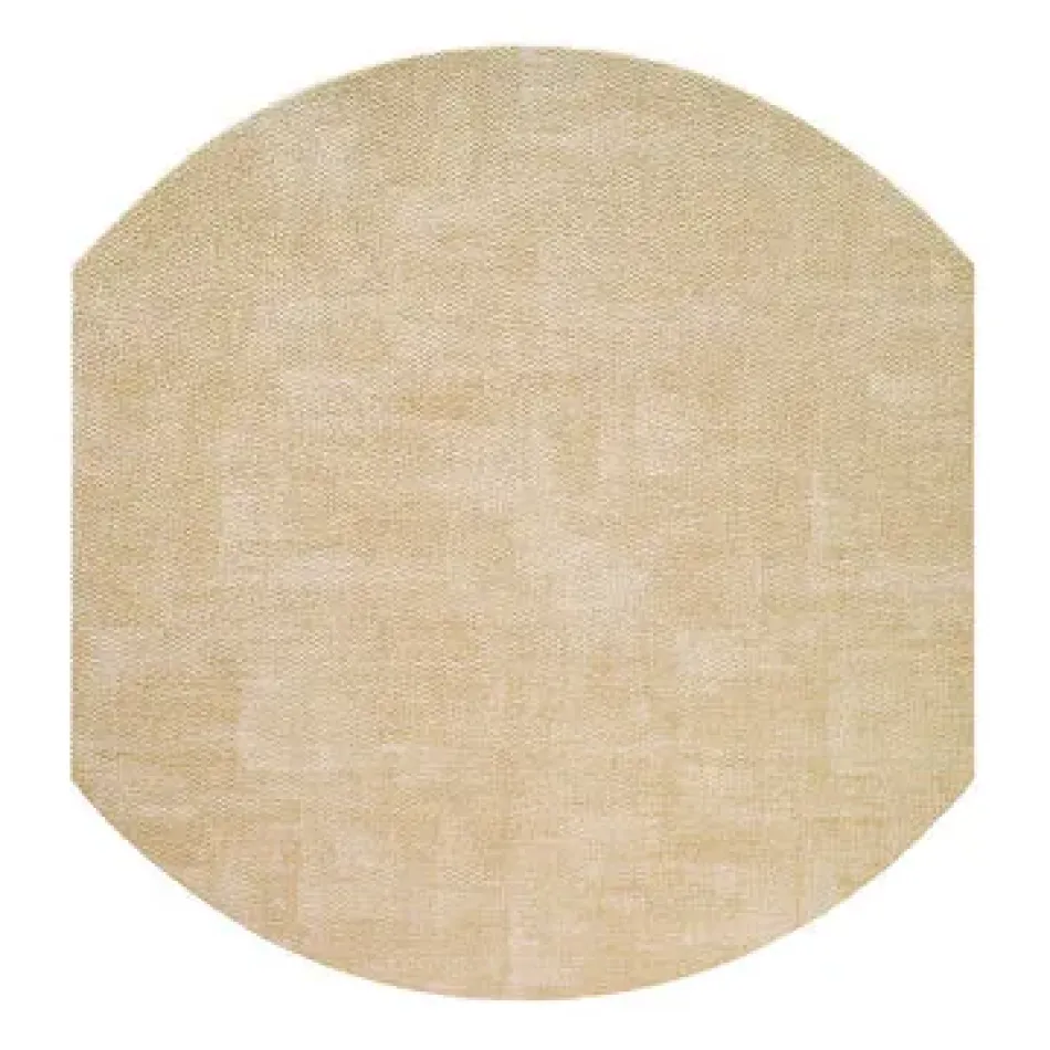New Luster Gold Elliptic Placemat 16" Pack of 4