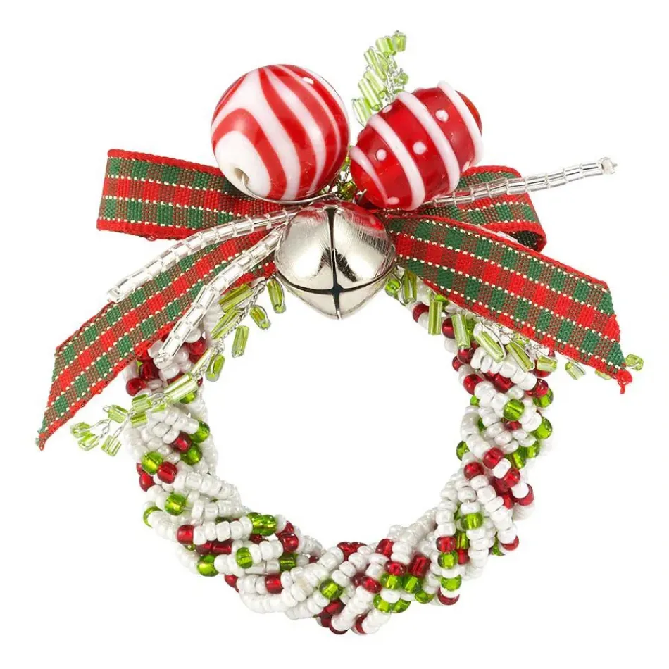 Jingle Bells Napkin Rings, Set of 4