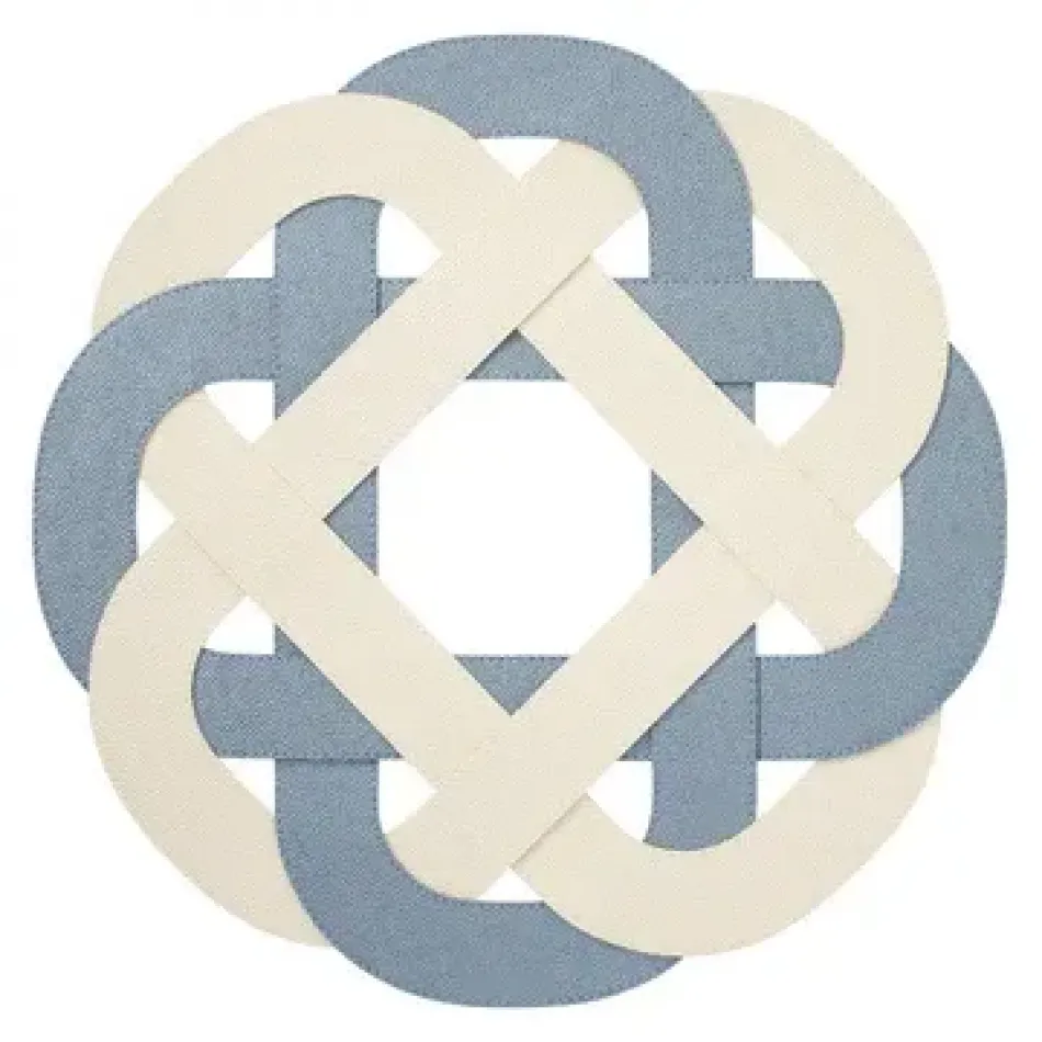 Primrose Ice Blue/Oyster Placemat Pack of 4