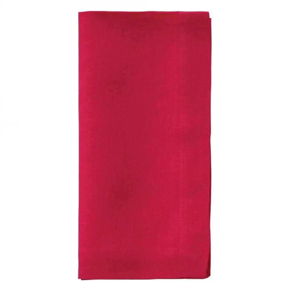 Riviera Magenta 22" Napkins, Set of Four