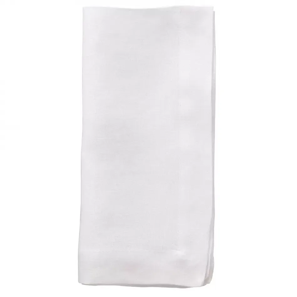 Riviera Pure White 22" Napkin, Set of 4