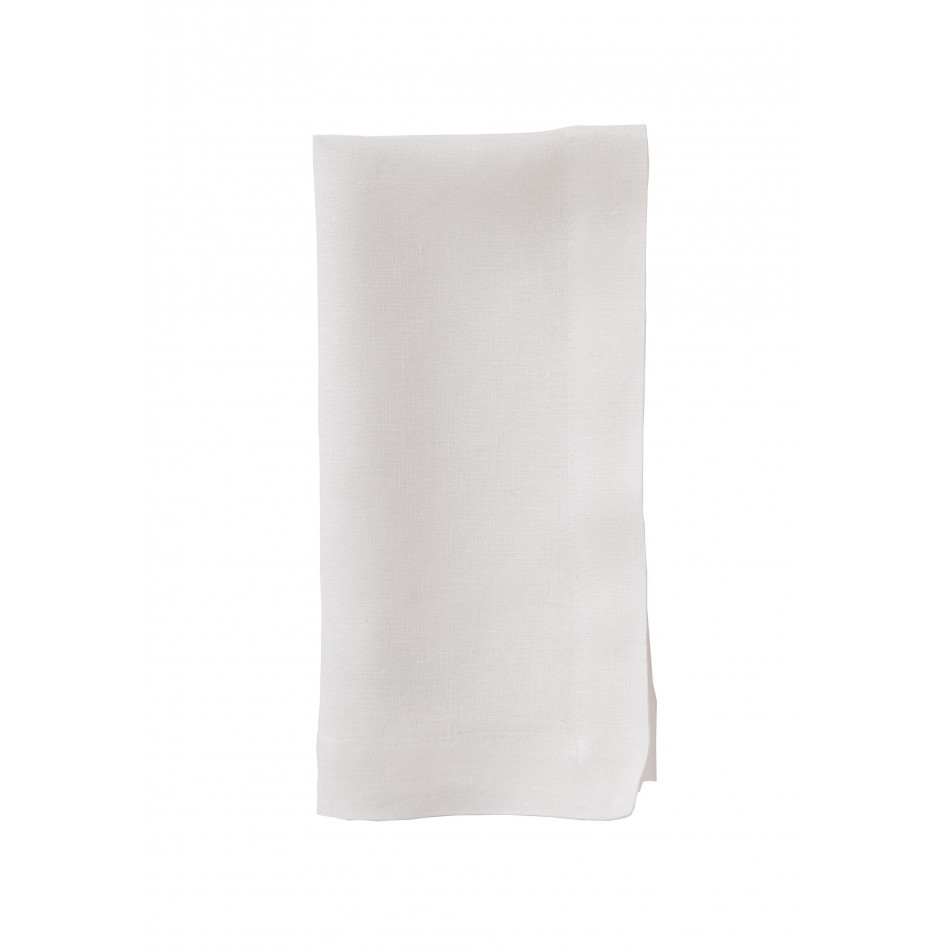 Riviera Off-White Linen Table Linens