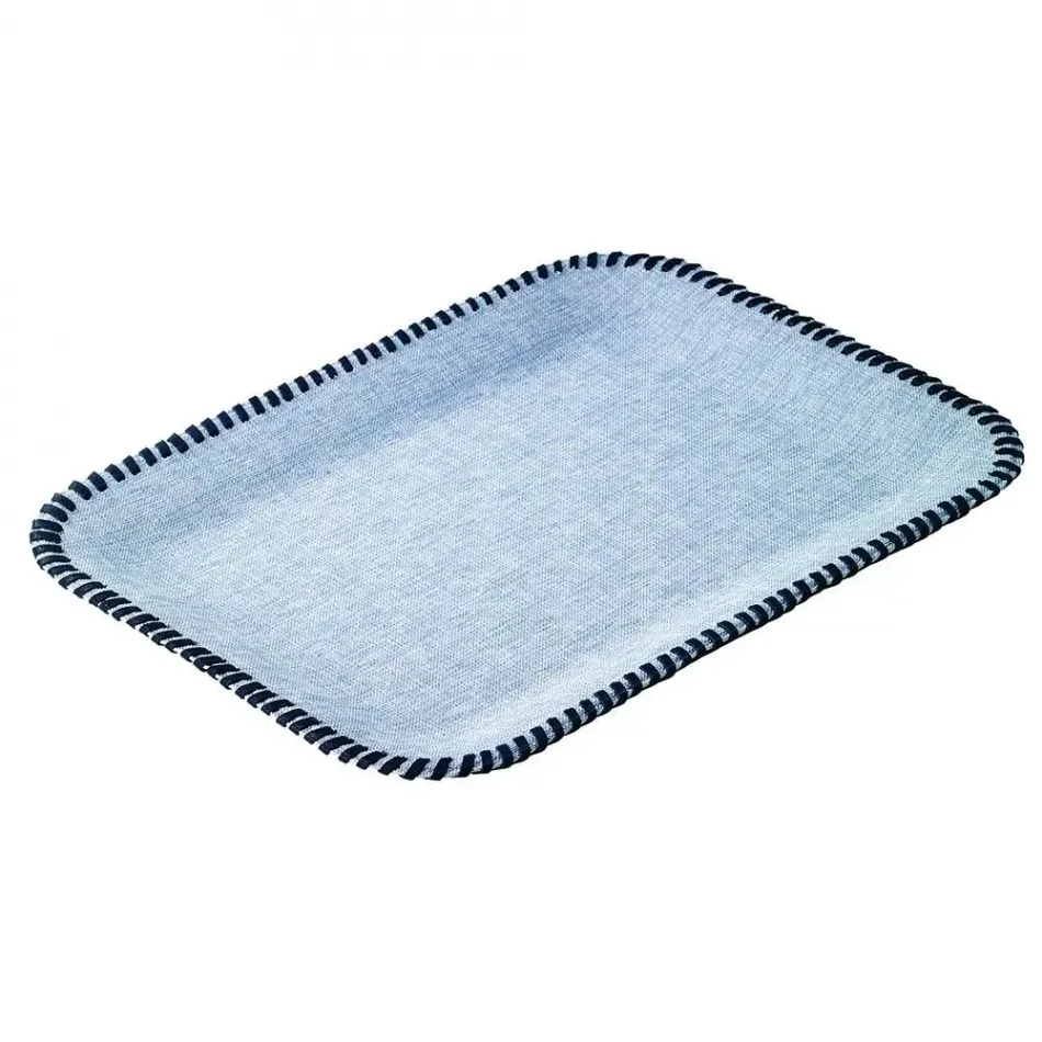 Whipstitch Bluebell Flat Tray