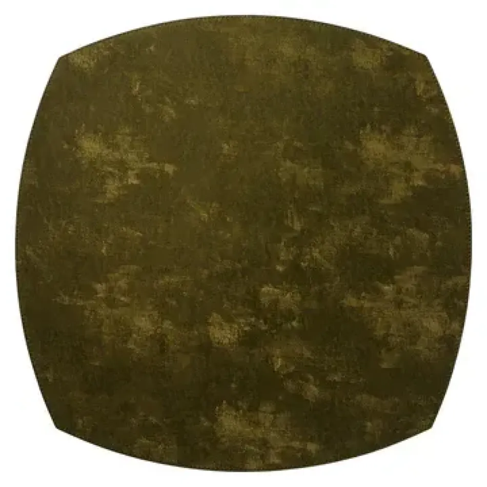 Velvet Moss Elliptic Placemat 16" Pack of 4