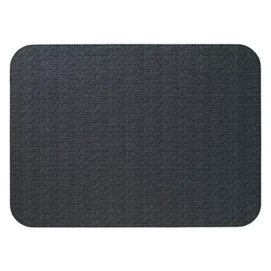 Wicker Black Oblong Placemats, Set of 4