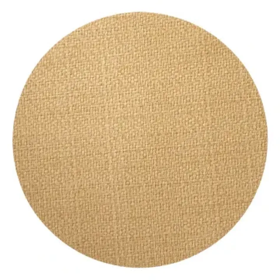 Wicker Straw Round Placemat 15" Pack of 4