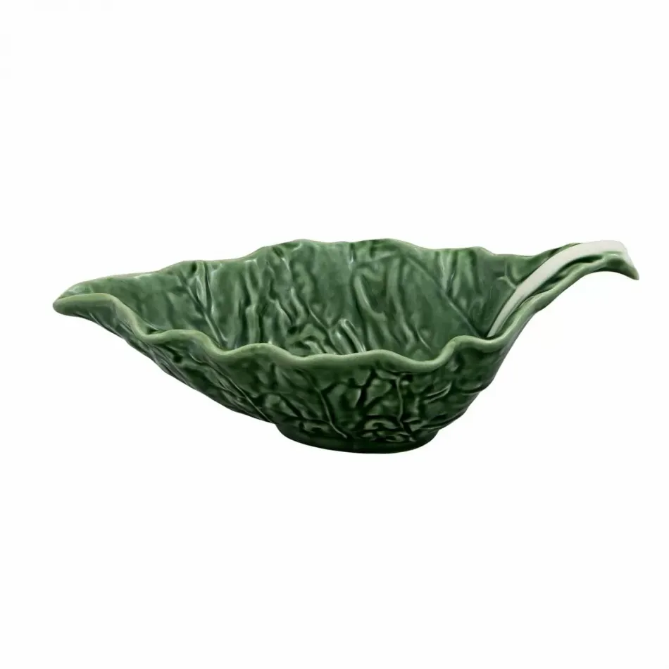 Cabbage Green/Natural Sauceboat