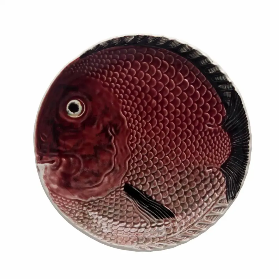 Fish Red Fruit Plate 18.5