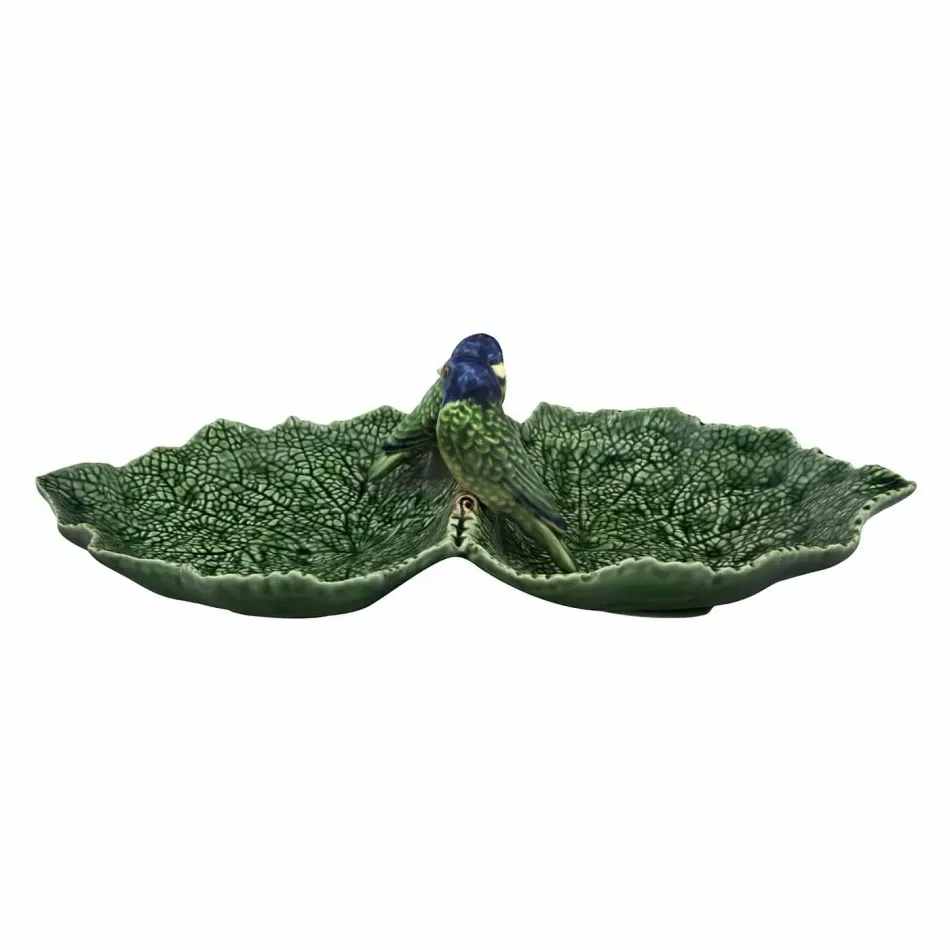 Leaves Double Leaf 34 With Blue Birds