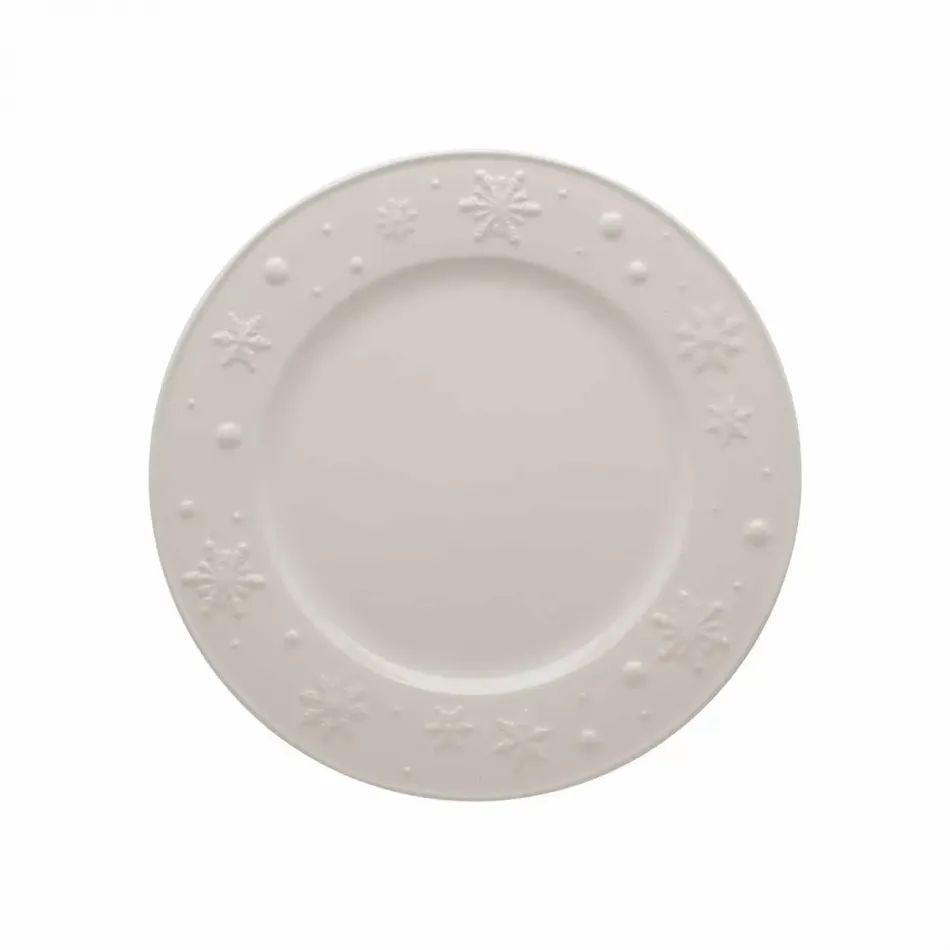 Snowflakes Beige Dinnerware