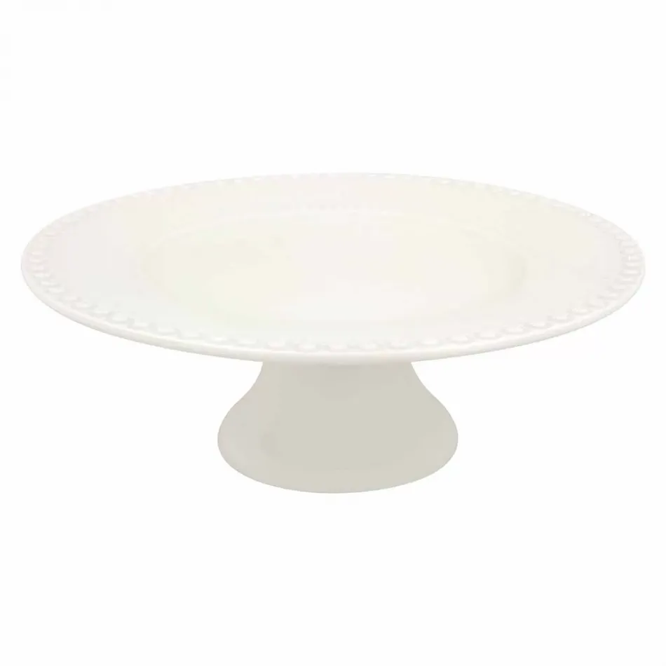 Fantasy Sandy Grey Cake Stand 13"