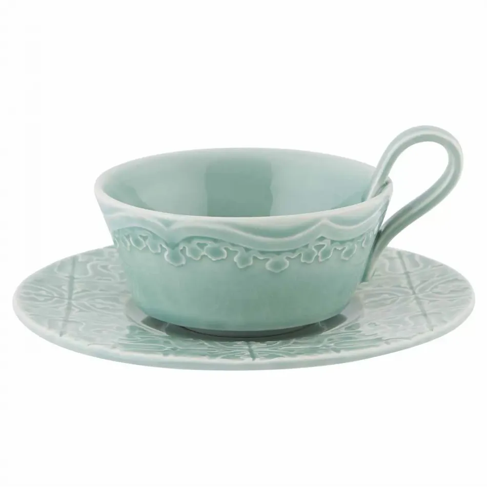 Rua Nova Morning Blue Tea Cup & Saucer