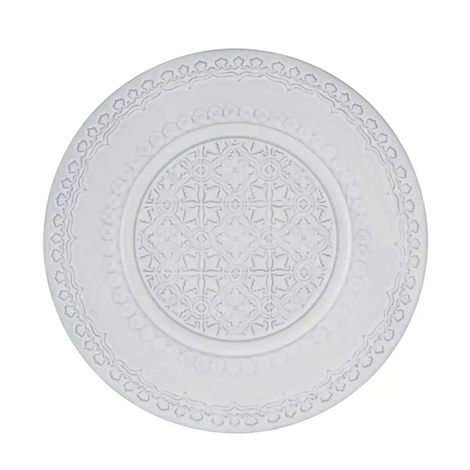 Rua Nova Antique White Fruit Plate