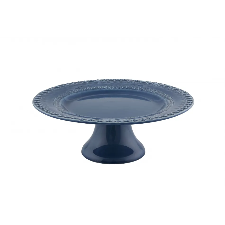 Fantasy Blue Cake Stand 11"