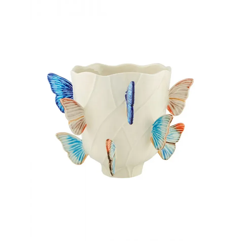 Cloudy Butterflies Small Vase