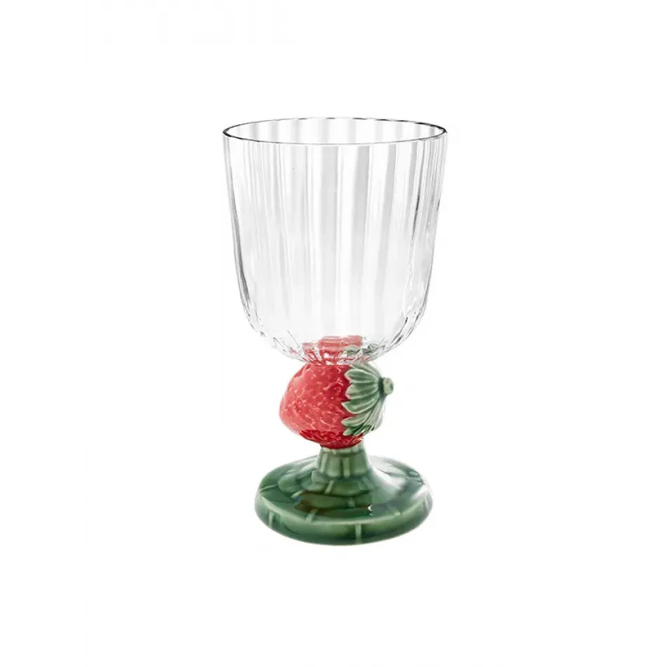 Carmen Goblet Strawberries Stem