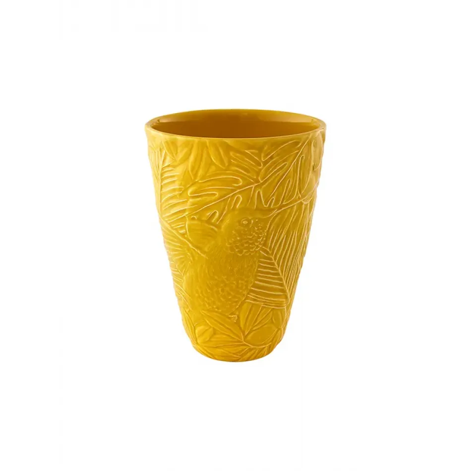 Equatorial Small Vase Yellow