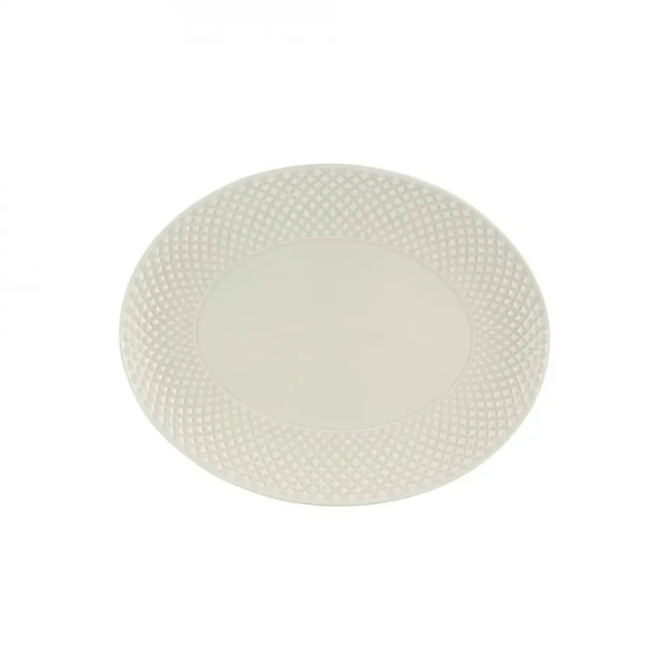 Bicos Mineral Grey Platter 15.6 in.