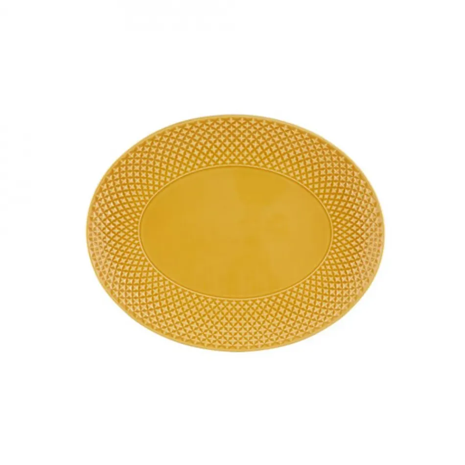 Bicos Amber Platter 15.6 in.